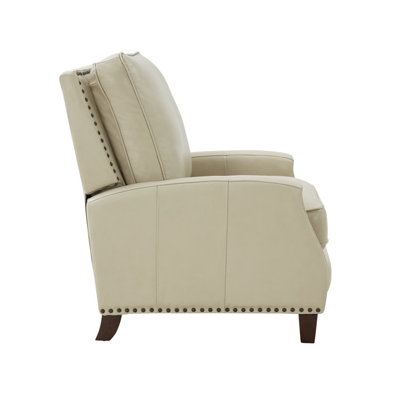 Llewellyn Genuine Leather Recliner & Reviews Birch Lane